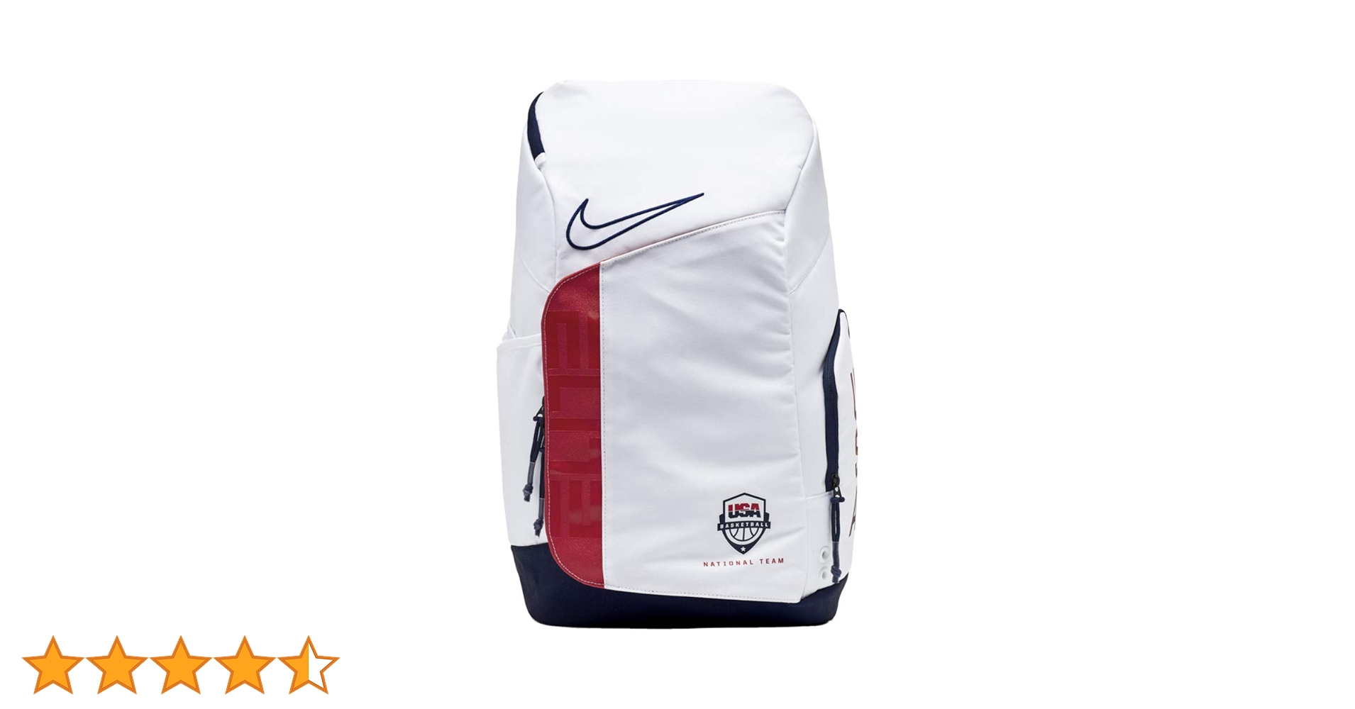 NIKE - 【カイリー】NIKE Elite Backpack USA代表モデル(白) NIKE - 【限定】NIKE Elite Backpack USA代表モデル(白) Amazon